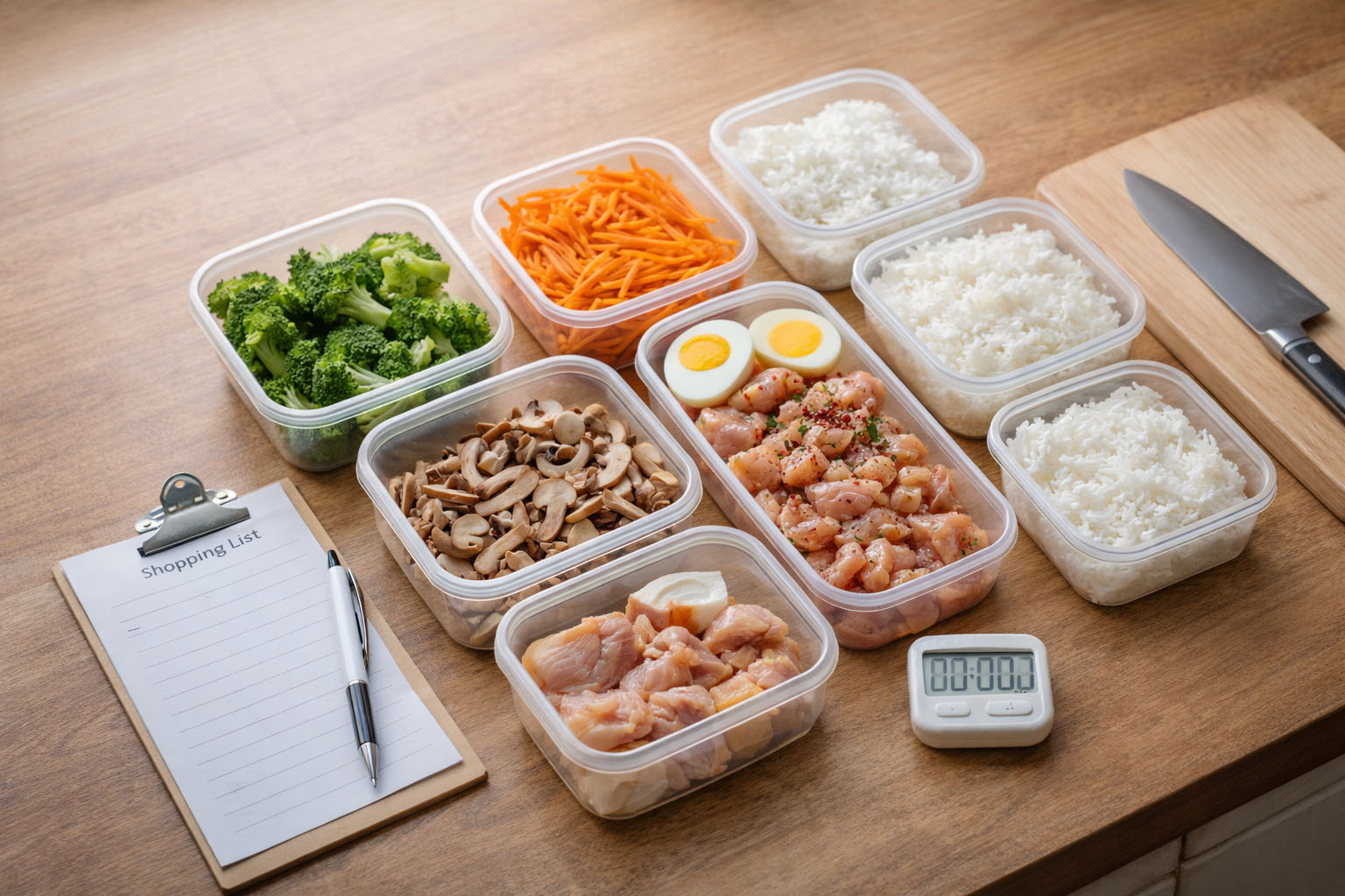 1週間の料理をラクに回す！献立テンプレと食材準備タイトルイメージ