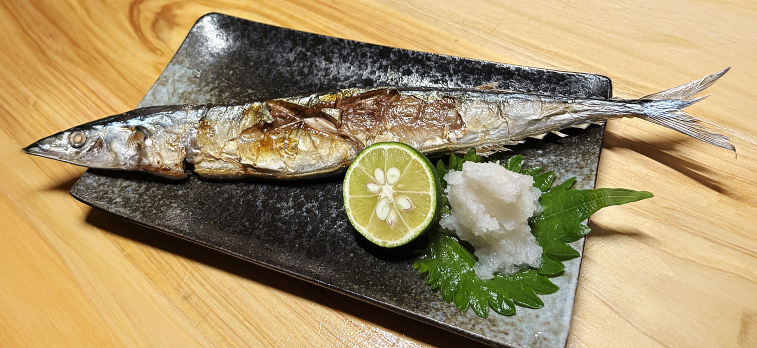 さんま塩焼き