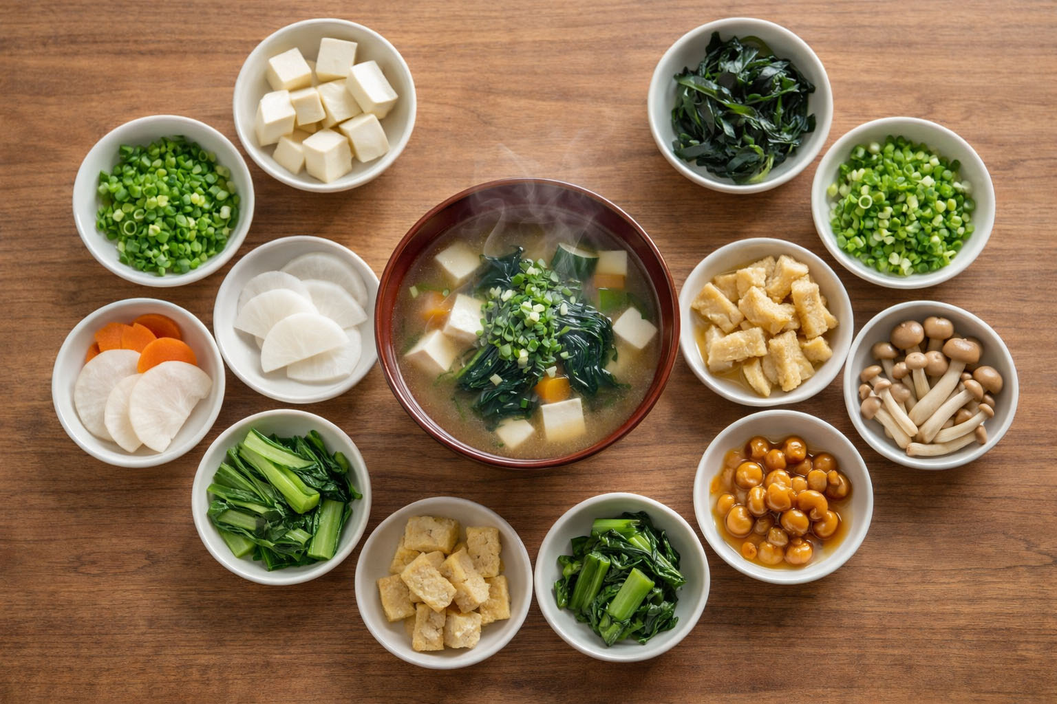 味噌汁具材ローテで飽きない「定番15パターン」タイトルイメージ