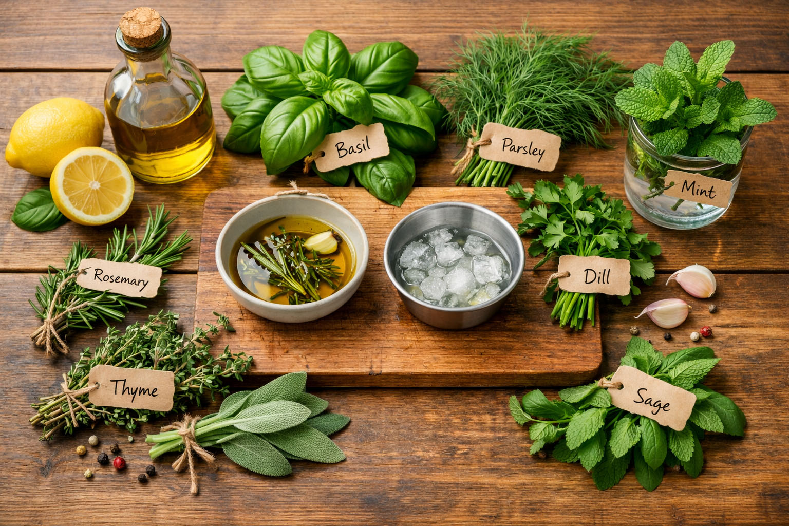 料理×ハーブ入門：相性表・下処理・保存で香りを最大化タイトルイメージ