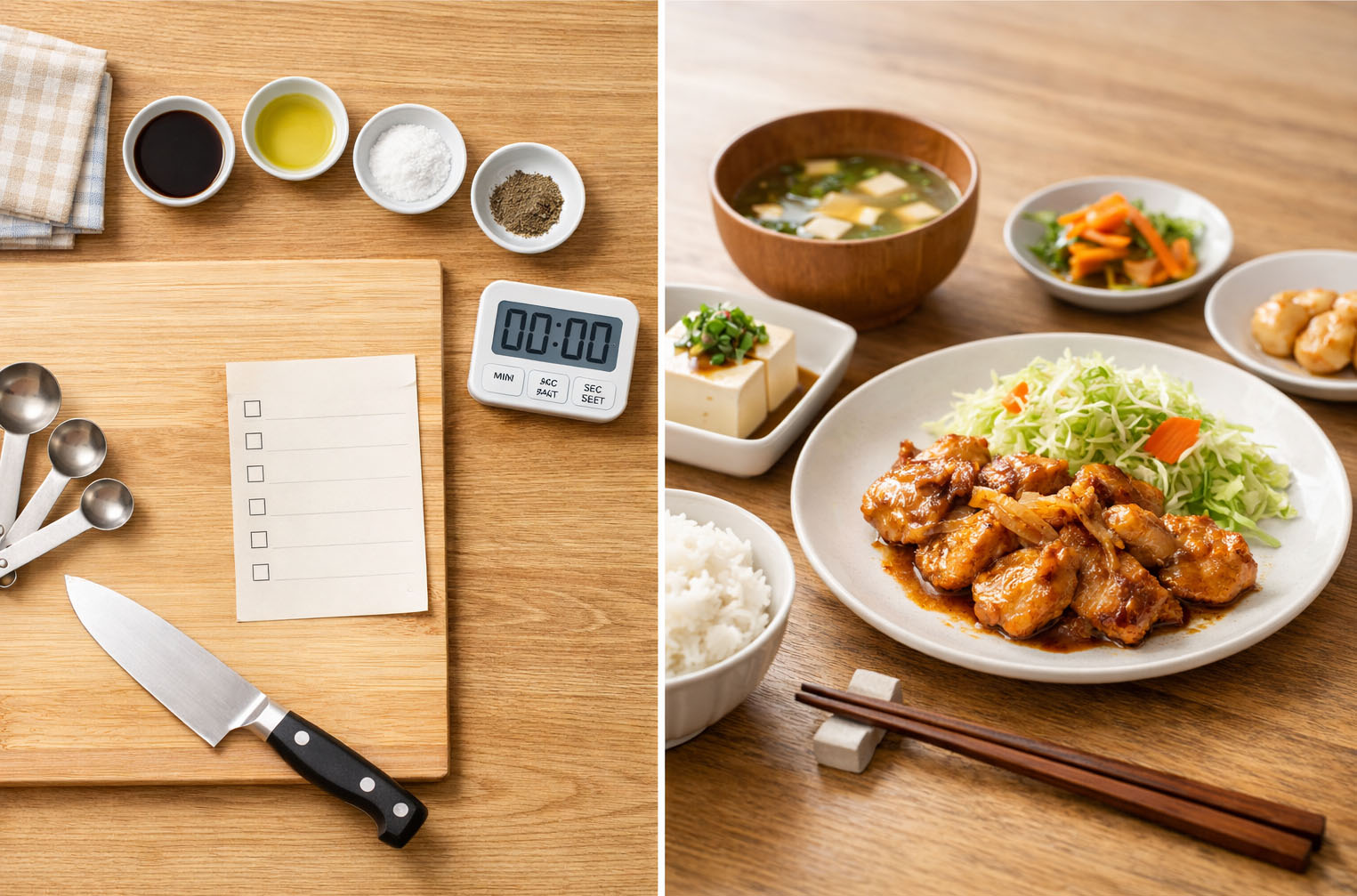 料理が苦手でも大丈夫｜失敗しない「最初の10手」と練習順タイトルイメージ