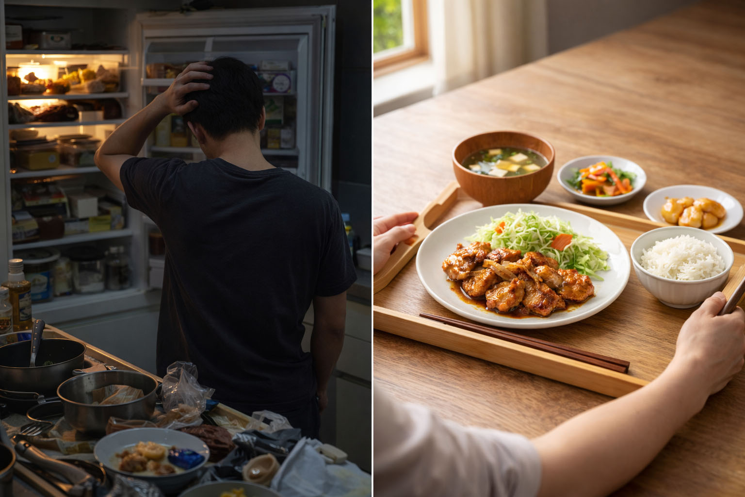 料理が面倒な日を減らす｜“考えない献立”テンプレ7パターンタイトルイメージ