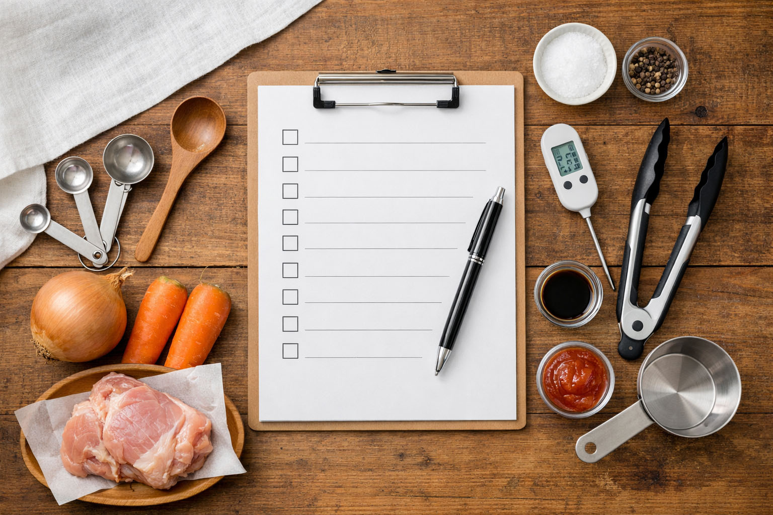 最短で料理上達するロードマップ：30日練習メニュー＆チェックリストタイトルイメージ