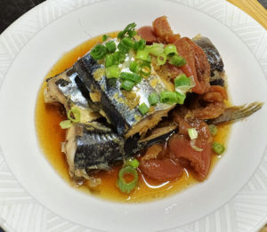 秋刀魚の梅煮