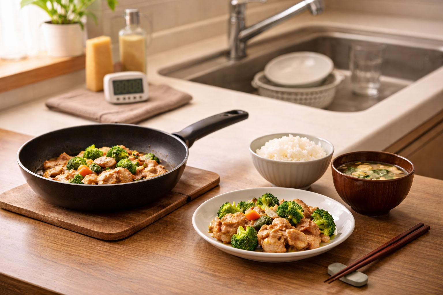 料理が面倒くさい…を抜け出す時短ルーティン｜買い物〜片付けまでタイトルイメージ