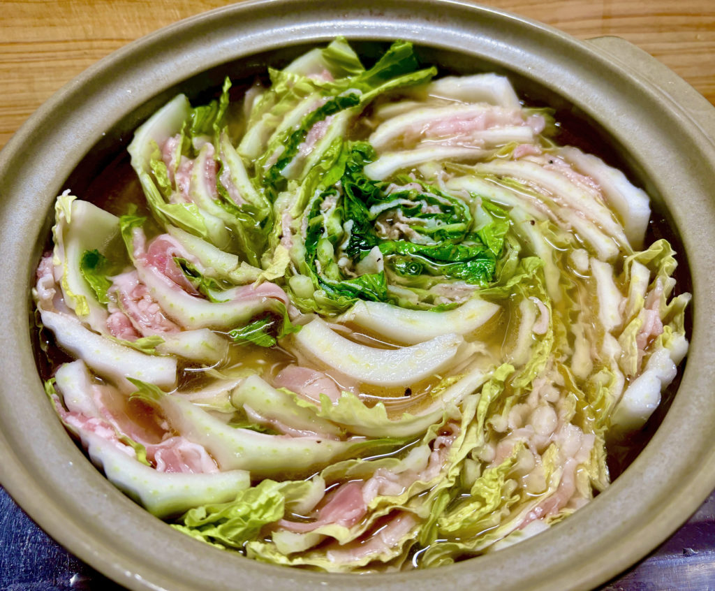 豚バラミルフィーユ鍋